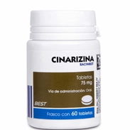 Cinarizina 75mg Pomo de 60 tab - 4Usd. - Img 53192323