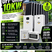 Kits solares de estaciones, inversor y batería - Img 56738844