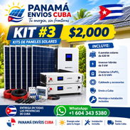 KIT PANELES SOLARES PARA TODA CUBA INSTALACION INCLUIDA - Img 58091399
