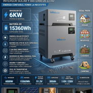 Kit Inversor Infinity Solar 6kw/15360Wh - Img 55656032