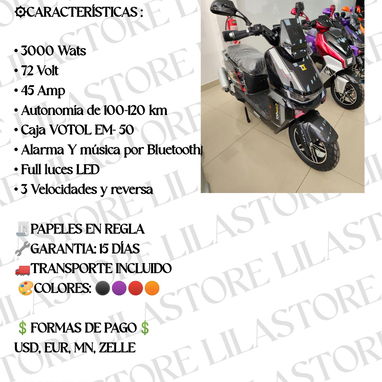 BICIMOTOS Y MOTOS DISPONIBLES 🏍️🔥 JUNTO A LILASTORE ✨ - Img 123727892