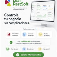 Programa sencillo y económico para controlar ventas - Img 56322261