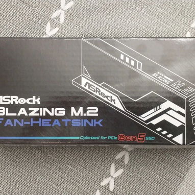 Disipador activo ASRock Blazing M.2 Fan-Heatsink nuevo en caja - Img 123630717