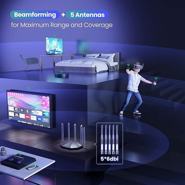 Sellados Router Wi-Fi 6 Tenda RX2 Pro AX1500 #63142460 / 55821991 - Img 119121524