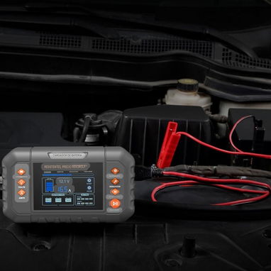 Cargador Inteligente de 20A para Baterías LiFePO4 y Plomo-Ácido de 6/12/24 V con pantalla LCD. - 9/10