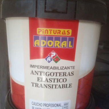 Vinil blanco ⚪para exterior e interior 15 litros (español) - Img 107711049