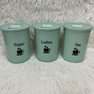 Set de 3 envases de almacenamiento (Café, azúcar y té) - Img 56623775