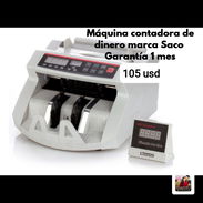 Maquina de contar dinero marca saco, arletyisla 💯 - Img 57576884