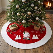 Falda para árbol de navidad  Medida 90 de diámetro  Precio 18usd - Img 58016358