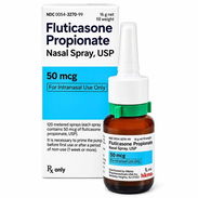 Fluticasone Propionate Nasal Spray 50 mcg, 120 Metered Sprays (RX) 20 usd. A - Img 58449599