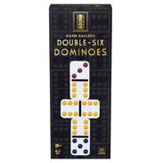 Spin Master Game Gallery Double-Six Dominoes - Img 58163312