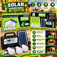 Sistema de audio y lámpara solar - Img 58110283