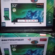 Se vende SMART TV 32" nuevo en caja + soporte de pared+ 2 mandos - Img 45475166