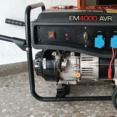 Planta eléctrica de gasolina 4000 AVR - 6/8