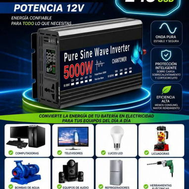 Venta de convertidor y cargador de baterías inteligente - Img 126998217