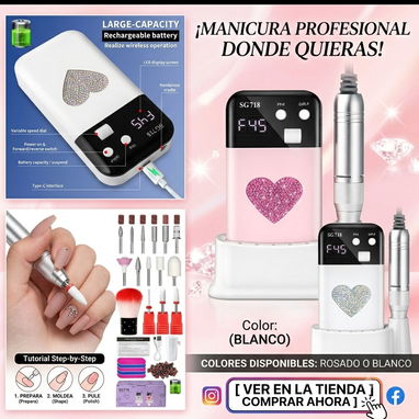 Maquinas de uñas recargables - 4/7