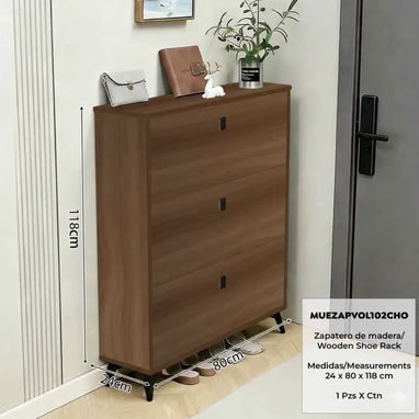 Zapateras de Madera. Envío gratis - 4/4