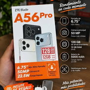 ZTE A56 Pro (4GB+8GB RAM + 128GB) — $135 💵 - Img 58112974