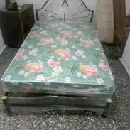 Cama camera o 3/4 ♥️ con colchón de muelles entrega sin costo adicional en toda la Habana - Img 52082591