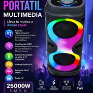 🔊 Bocina Portátil Multimedia Premier BB-8814TBBR4SBW 🐻 - Img 56188768