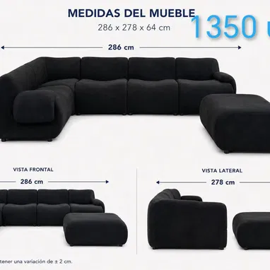 Juegos de sala, sillones cellados al vacío - Img 122251503
