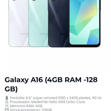 Galaxy A16 y A17 🆕 📱🏪 - 2/3