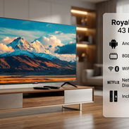 Smart TV Royal 43 Pulgadas Android 14 | $300 USD | Envío Incluido | Factura + Garantía | Diseño Frameless - Img 58474644