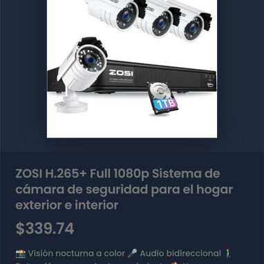 Sistemas de vigilancia para tu hogar y negocio 😁💯 - Img 123460367