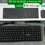 Kit de teclado y mouse de cable - Img 57004124