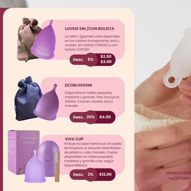 Venta de copas y discos menstruales - Img 117786420