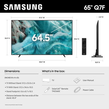 Samsung QLED 65” Q7F (2025) 4K Smart TV 🔥 NUEVA - Img 117929790
