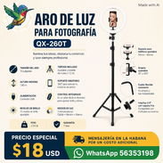 ARO DE LUZ PARA FOTOGRAFIA QX-260T - Img 57926005
