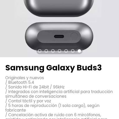 Samsung Galaxy Buds3. Originales, en su caja - Img 112536031