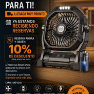 Ventilador recargable por cantidad - Img 56122143