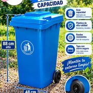 Cestos de basura de 100lt 120lt y 240lt - Img 57752500