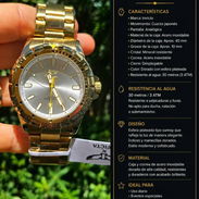 RELOJ INVICTA DORADO CON ESFERA PLATEADA Características: • Marca: Invicta • Movimiento: Cuarzo japonés venta habana - Img 56838510