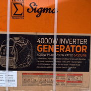 ⚡ GENERADOR SIGMA 4000W – SILENCIOSO – GASOLINA – 110V – GARANTÍA 15 DÍAS – $830 USD - Img 55912891
