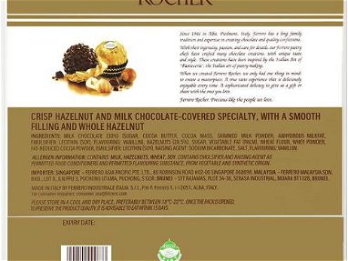 Ferrero Rocher Caja de Chocolates Rellenos con Avellanas y Crema de Chocolate 24 Unidades-58578356 - Img 66438835