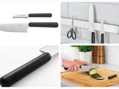 Cuchillos de Acero Inoxidable IKEA NUEVOS Pack de 2 Cuchillos Sellados - Img main-image