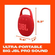 Bocina Portátil JBL Clip 5 Bluetooth IP67 – Roja - Img 56804466
