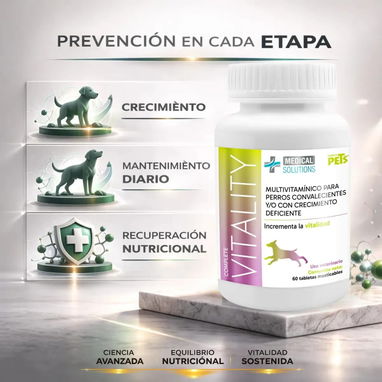 Multivitaminas Vitality para perros - Img 120790521