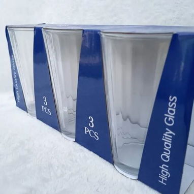 Set de vasos de vidrio altos (3 piezas) (cv) - Img 118650814