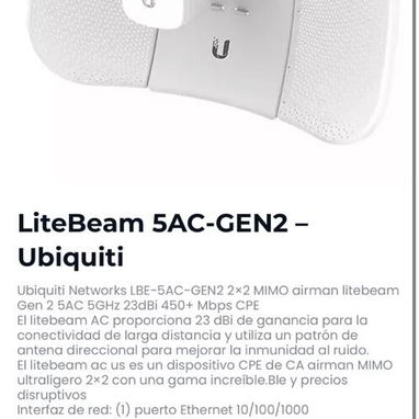 Equipos de redes. Router, Mikrotik , Nanos 2.4 y 5 ghz, Litebeam, Switch, Cable red categoría 6 con punta, Adaptador wi - Img 116786280