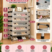 Zapatera anti polvo de 6 niveles en 12000 cup - Img 58130229