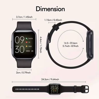 Smartwatch Deportivo con Monitor de Actividad (1.69” HD) - Img 117399825