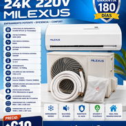 SPLIT 24K 220V MILEXUS, ENTREGA DE FACTURA A SU NOMBRE. VARIEDAD DE ELECTRODOMÉSTICOS, TODOS CON GARANTÍA Y NUEVOS - Img 57146126