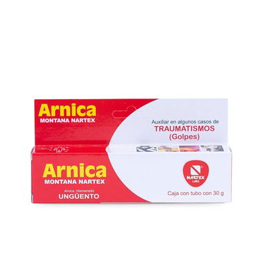 Árnica Montana en ungüento golpes hematomas antiinflamatoria antibiótico para dolor hematomas caídas - Img 104662512