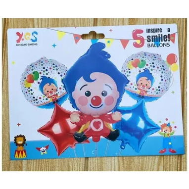Set de 5 Globos Plim Plim M1(TPÉx) - Img 121302895