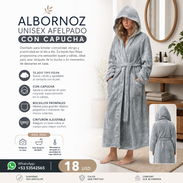 Unisex / Albornoz Afelpado Con Capucha - Img 55996996