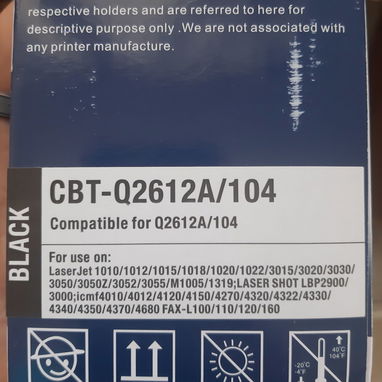 Toner Q2612A/104, nuevo sellado en caja. - Img 124715412